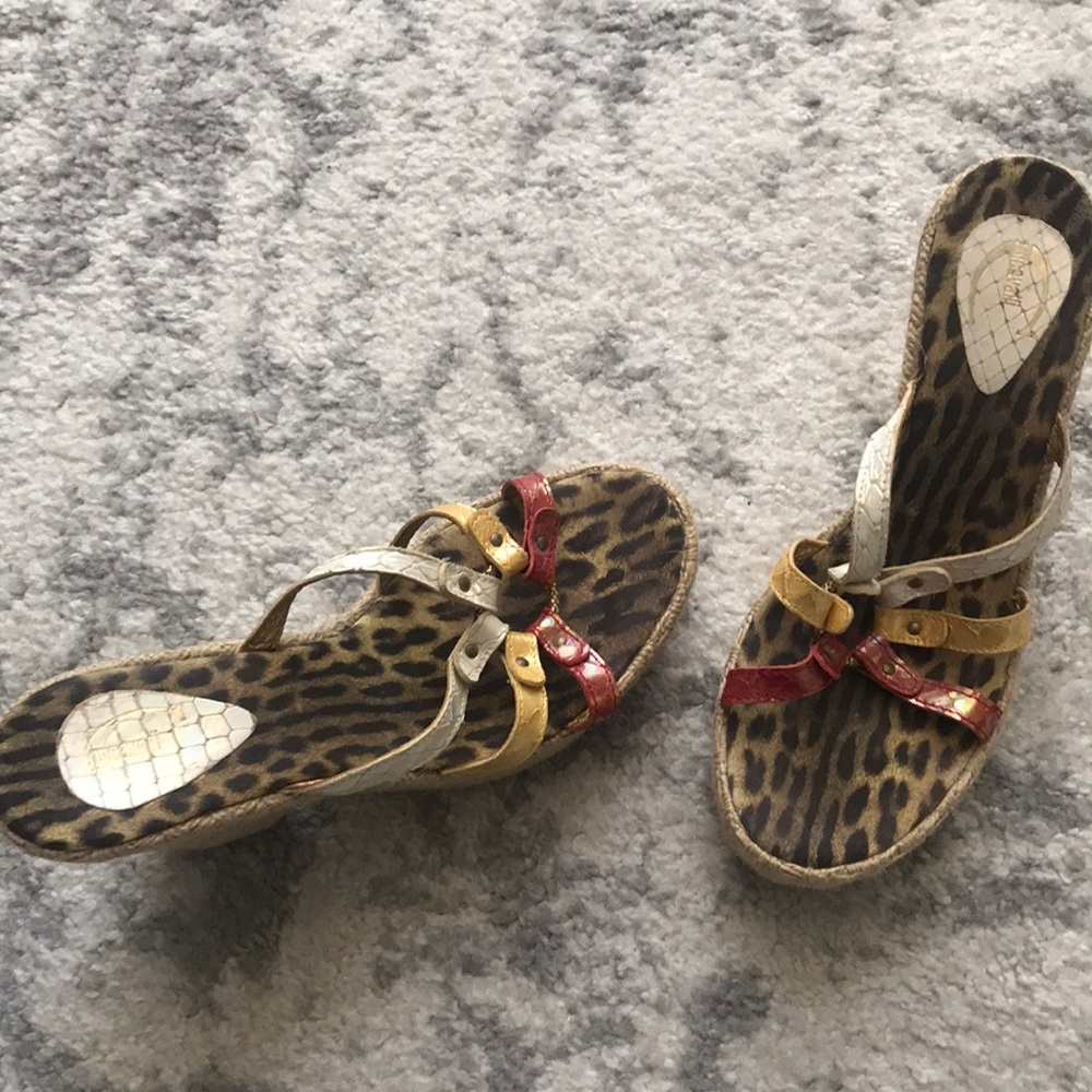 Just Cavelli platform sandal